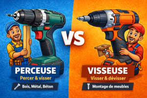 Perceuse ou visseuse : quelle différence et laquelle choisir ?